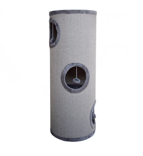 Drapak/Tuba/ Wieża/ Legowisko dla Kota 100cm Siwy Drapak/Tuba/ Wieża/ Legowisko dla Kota 100cm Siwy