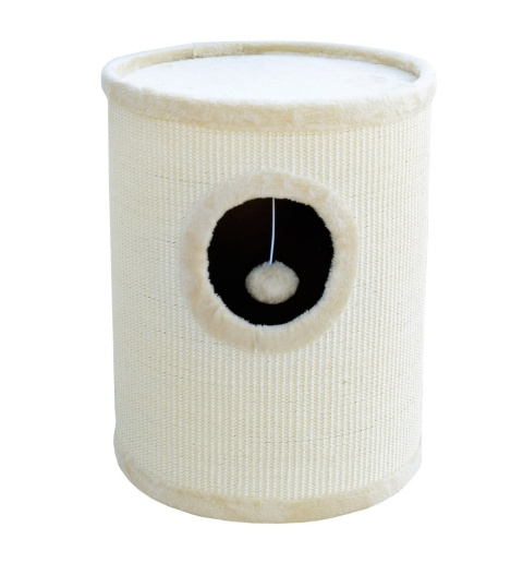 Drapak/Tuba/ Wieża/ Legowisko dla Kota 50cm Beżowa Drapak/Tuba/ Wieża/ Legowisko dla Kota 50cm Beżowa