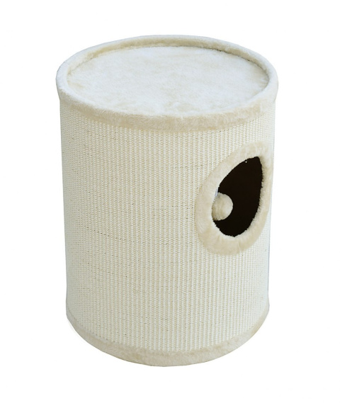 Drapak/Tuba/ Wieża/ Legowisko dla Kota 50cm Beżowa Drapak/Tuba/ Wieża/ Legowisko dla Kota 50cm Beżowa