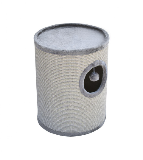 Drapak/Tuba/ Wieża/ Legowisko dla Kota 50cm Siwy Drapak/Tuba/ Wieża/ Legowisko dla Kota 50cm Siwy
