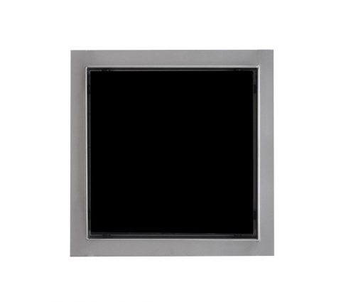 Odpływ kwadratowy Czarny Ściek wodny 20x20cm Odpływ kwadratowy Czarny Ściek wodny 20x20cm