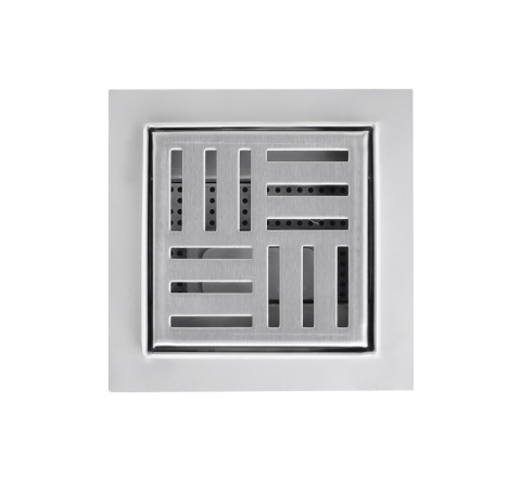 Odpływ kwadratowy Minimalistyczny Ściek wodny 15x15 Odpływ kwadratowy Minimalistyczny Ściek wodny 15x15