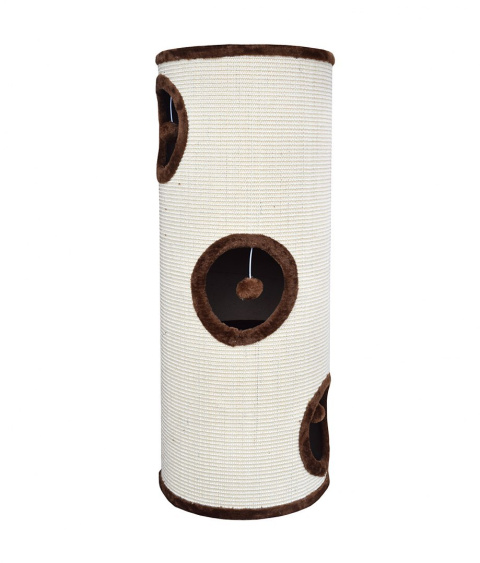 Drapak/Tuba/ Wieża/Legowisko dla Kota 100cm Brąz Drapak/Tuba/ Wieża/Legowisko dla Kota 100cm Brąz