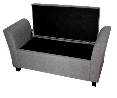 Sofa jasnosiwa z oparciami pufa średnia Sofa jasnosiwa z oparciami pufa średnia