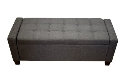 Sofa mała ciemnoszara pufa Sofa mała ciemnoszara pufa