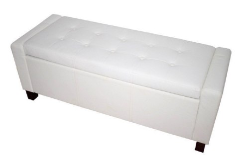 Sofa pufa biała eko skóra mała sofa Sofa pufa biała eko skóra mała sofa