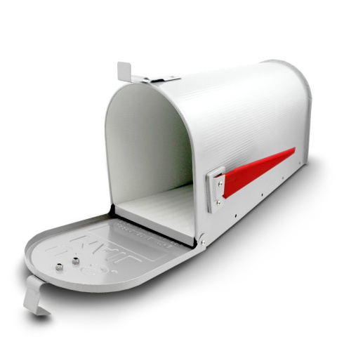 Skrzynka na listy amerykańska USA MAIL z uchwytem (biały) Skrzynka na listy amerykańska USA MAIL z uchwytem (biały)