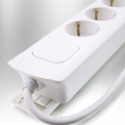 Przedłużacz 4 gniazda + 2 x USB Przedłużacz 4 gniazda + 2 x USB