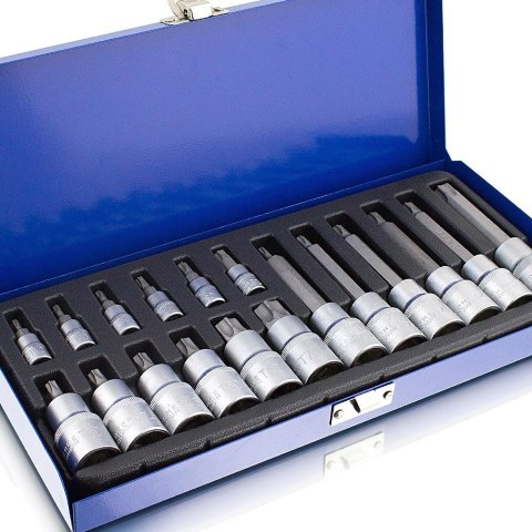 ZESTAW NASADEK NASADKI TORX 18 ELEMENTÓW PROMOCJA ZESTAW NASADEK NASADKI TORX 18 ELEMENTÓW PROMOCJA
