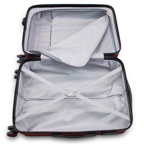 Nowoczesny set walizek z portem USB HIT Nowoczesny set walizek z portem USB HIT