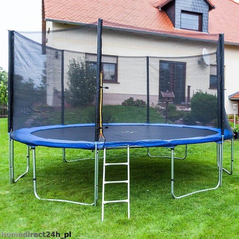TRAMPOLINA 370 cm + DRABINKA + SIATKA + OSŁONA TRAMPOLINA 370 cm + DRABINKA + SIATKA + OSŁONA