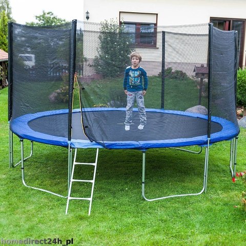 TRAMPOLINA 400 cm + DRABINKA + SIATKA + OSŁONA TRAMPOLINA 400 cm + DRABINKA + SIATKA + OSŁONA