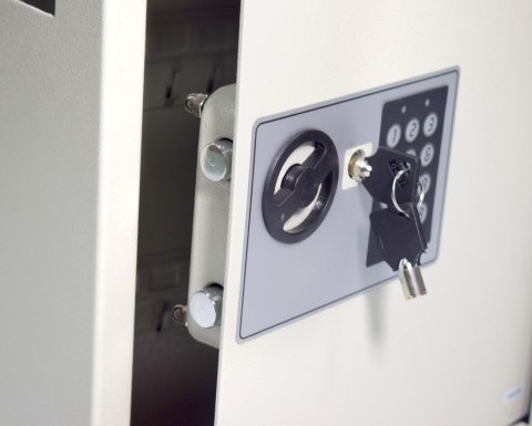 Sejf na klucze z zamkiem elektronicznym Sejf na klucze z zamkiem elektronicznym
