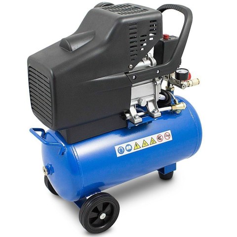 ZESTAW Sprężarka 24L 1500W 8 Bar +Akcesoria 8 elementów ZESTAW Sprężarka 24L 1500W 8 Bar +Akcesoria 8 elementów