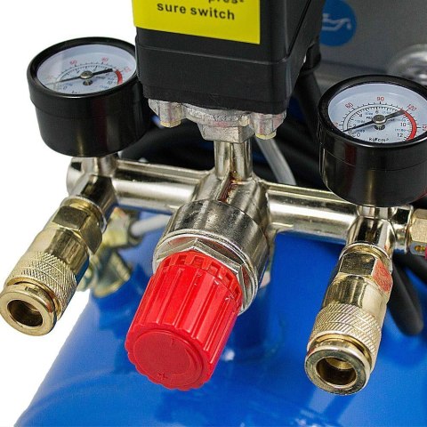 ZESTAW Sprężarka 24L 1500W 8 Bar +Akcesoria 8 elementów ZESTAW Sprężarka 24L 1500W 8 Bar +Akcesoria 8 elementów