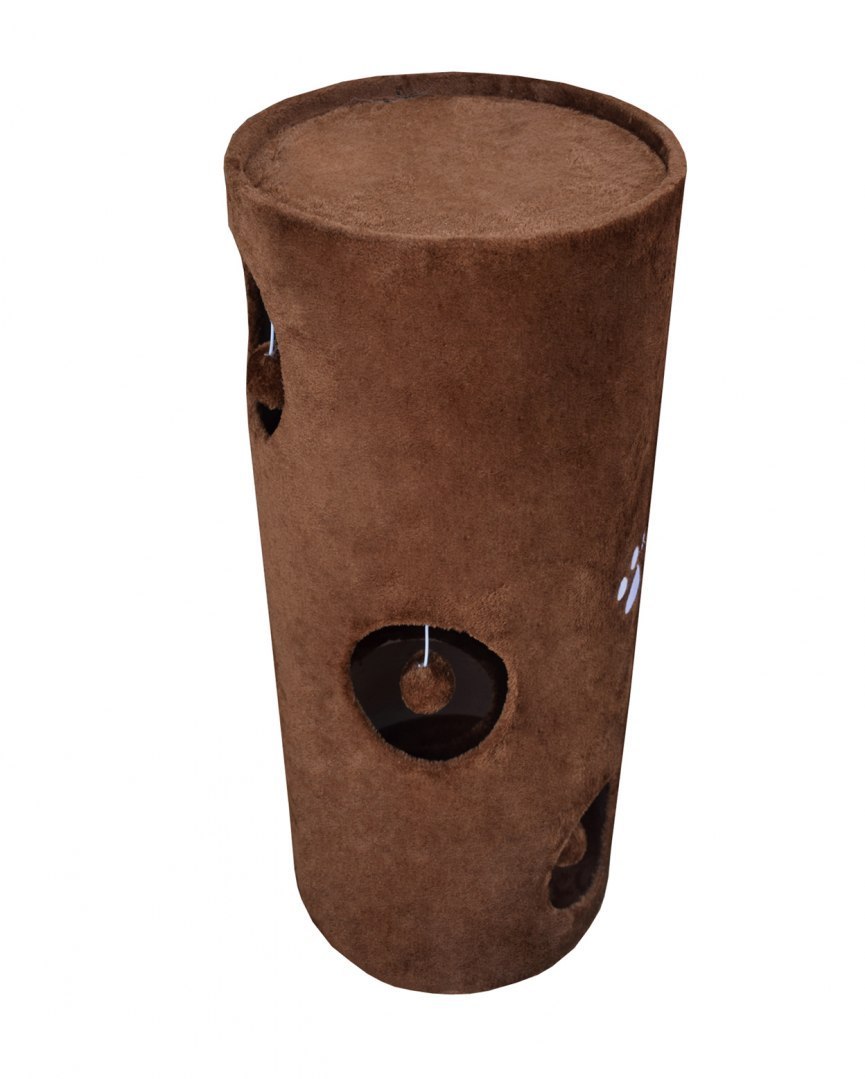 Drapak/Tuba/ Wieża dla Kota 100cm Brązowy S Drapak/Tuba/ Wieża dla Kota 100cm Brązowy S