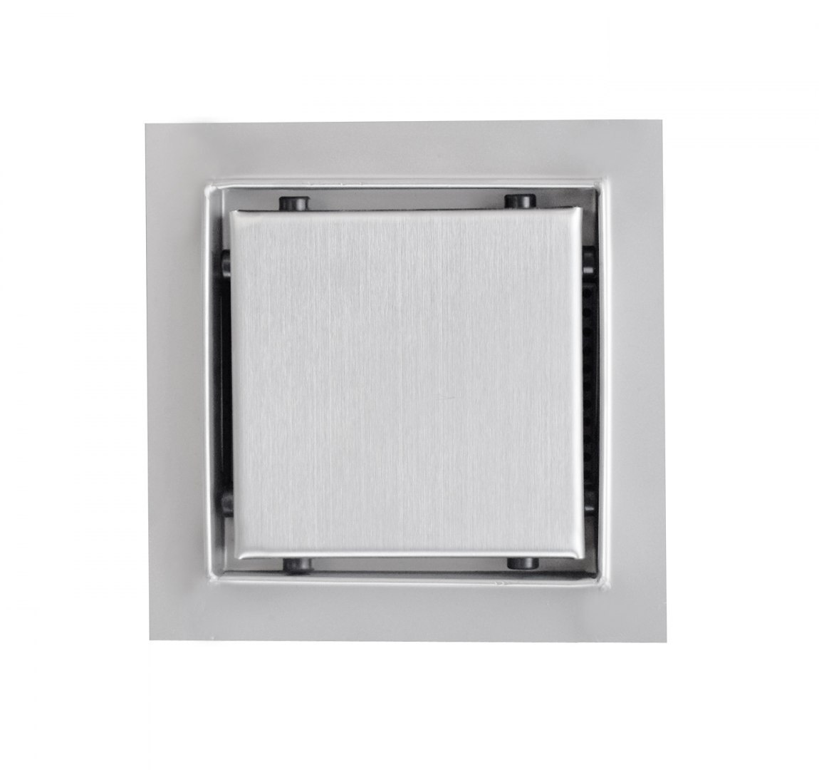 Odpływ kwadratowy Minimalistyczny Ściek wodny 15x15 Odpływ kwadratowy Minimalistyczny Ściek wodny 15x15