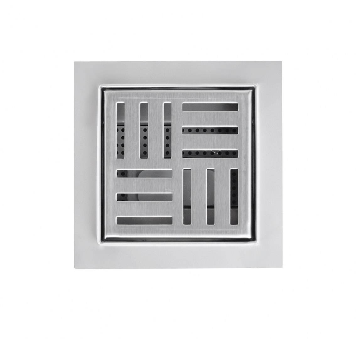Odpływ kwadratowy Minimalistyczny Ściek wodny 15x15 Odpływ kwadratowy Minimalistyczny Ściek wodny 15x15