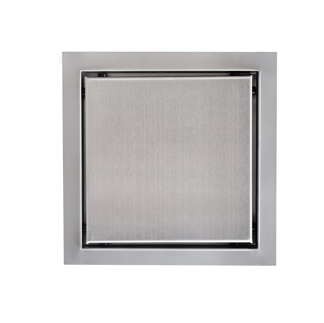 Odpływ kwadratowy Minimalistyczny Ściek wodny 20x20cm Odpływ kwadratowy Minimalistyczny Ściek wodny 20x20cm