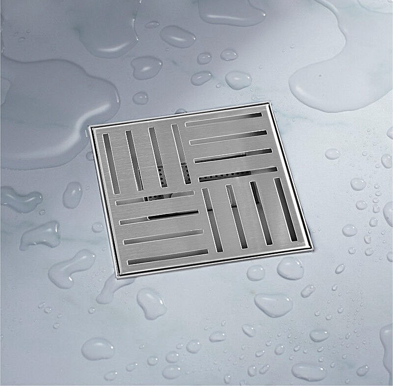 Odpływ kwadratowy Ściek wodny prysznicowy 20x20 Odpływ kwadratowy Ściek wodny prysznicowy 20x20