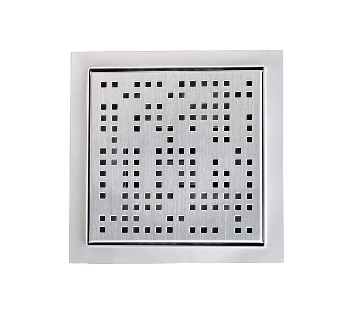 Odpływ kwadratowy krata ściekowa prysznicowa 20x20 Odpływ kwadratowy krata ściekowa prysznicowa 20x20