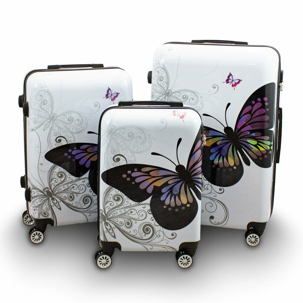 Set walizek MOTYL 3D Set walizek MOTYL 3D