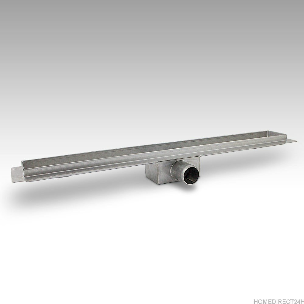 Odpływ liniowy Czarny Szklany z syfonem 60cm Odpływ liniowy Czarny Szklany z syfonem 60cm