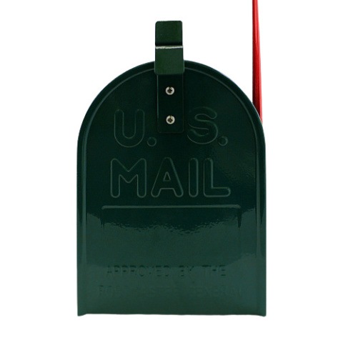 Skrzynka na listy amerykańska USA MAIL ze słupkiem (zielony) Skrzynka na listy amerykańska USA MAIL ze słupkiem (zielony)