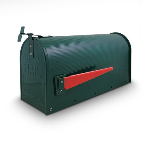 Skrzynka na listy amerykańska USA MAIL (zielony) Skrzynka na listy amerykańska USA MAIL (zielony)