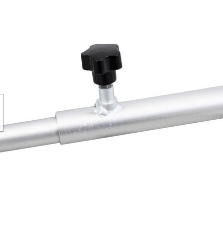 BITUXX 1x aluminiowy wspornik plandekowy do przyczepy samochodowej z płaską plandeką 100-170CM BITUXX 1x aluminiowy wspornik plandekowy do przyczepy samochodowej z płaską plandeką 100-170CM