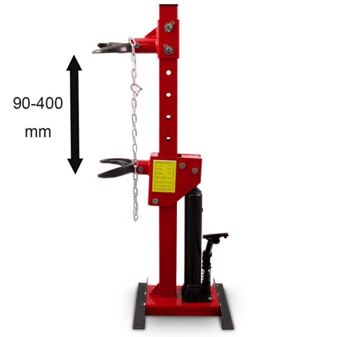 Ściągacz hydrauliczny do sprężyn 3T czerwony Ściągacz hydrauliczny do sprężyn 3T czerwony