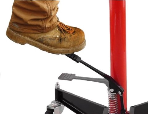 Hydrauliczny podnośnik do skrzyń biegów 500kg czerwony