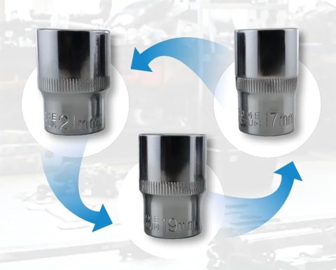 Klucz planetarny 680Nm + nasadki