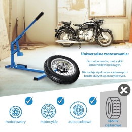 Mechaniczna montownica montażownica do opon