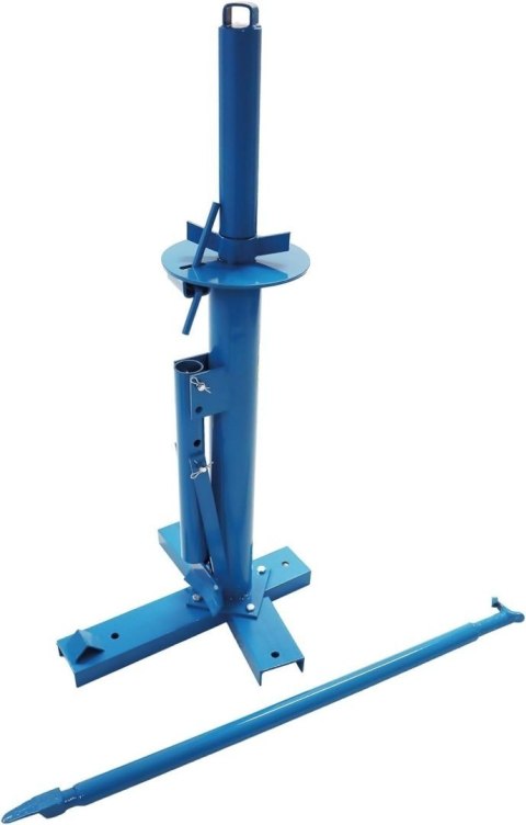 Montażownica do opon drążek montażowy stalowy niebieski regulowany