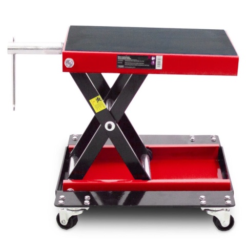 Podnośnik motocyklowy mobilny do 500kg czerwony