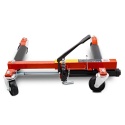 Wózek manewrowy hydrauliczny pod koła 4 sztuki czerwony