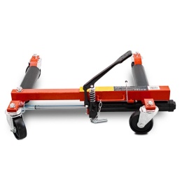 Wózek manewrowy hydrauliczny pod koła 4 sztuki czerwony