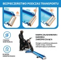 Wózek manewrowy szyna do motocykla 567 kg