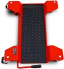 Wózek podest manewrowy do motocykli 200kg czerwony