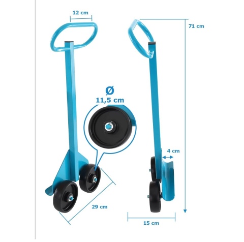 Wózek uchwyt transportowy do płyt 100kg