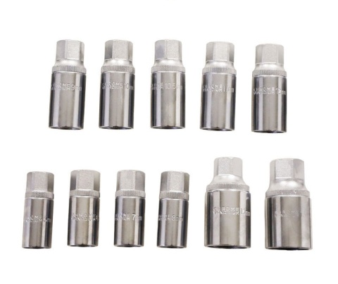 Wykrętaki do śrub szpilek 11el.