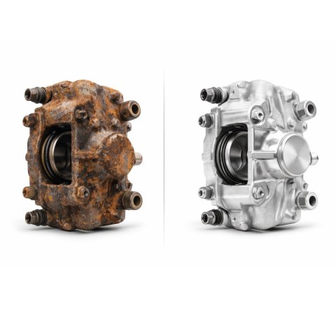 Zestaw pistolet do piaskowania pneumatyczny 4 el.