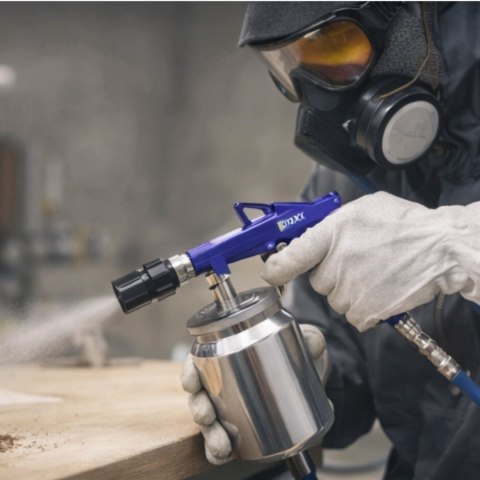 Zestaw pistolet do piaskowania pneumatyczny 4 el.