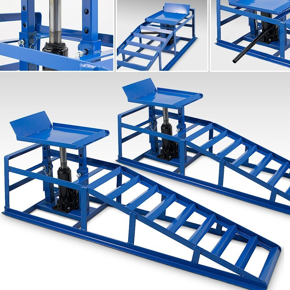 RAMPA Z PODNOŚNIKIEM HYDRAULICZNYM 2 szt. RAMPA Z PODNOŚNIKIEM HYDRAULICZNYM 2 szt.