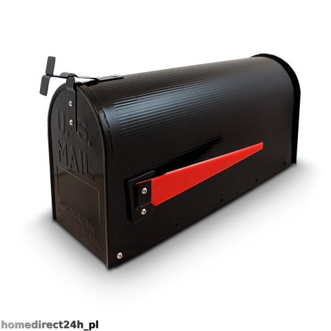 Skrzynka na listy amerykańska USA MAIL ze słupkiem (czarny) Skrzynka na listy amerykańska USA MAIL ze słupkiem (czarny)