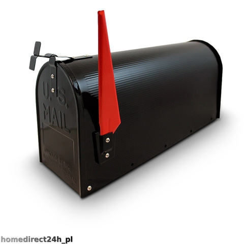 Skrzynka na listy amerykańska USA MAIL ze słupkiem (czarny) Skrzynka na listy amerykańska USA MAIL ze słupkiem (czarny)