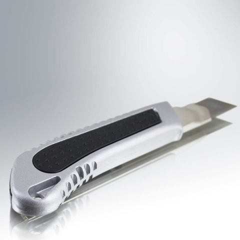 10szt. Nożyk Do Tapet 18mm Aluminiowy Łamane Ostrze