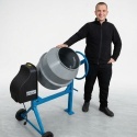 Betoniarka elektryczna mieszarka do betonu 120L 450W