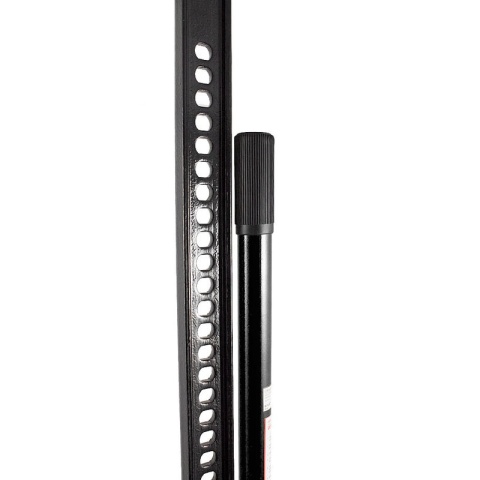 LEWAREK PODNOŚNIK KOLEJOWY FARMERSKI 3T 132cm CZARNY
